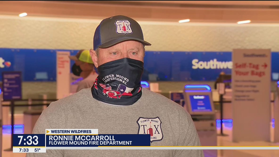 More North Texas firefighters head to California to help fight wildfires